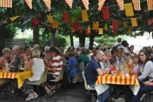 Repas au village